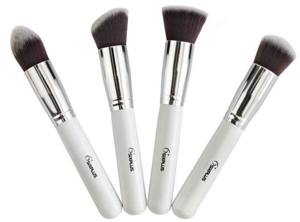 Professional Kabuki Brushes Sixplus + Frete Grátis + Brinde