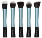 Blue Handle Kabuki Brushes Sixplus + Frete Grátis + Brinde