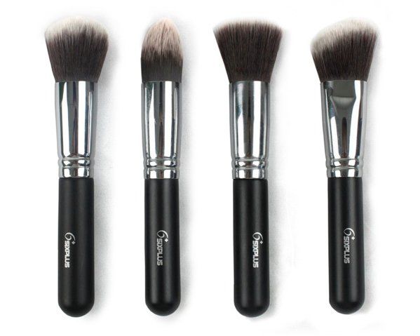 Synthetic Kabuki Brushes Sixplus + Frete Grátis + Brinde